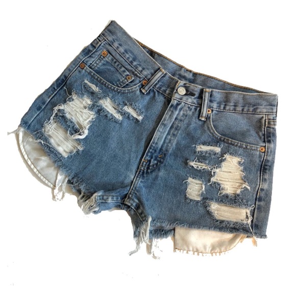Levi's Pants - SOLD. Levi’s | Custom Vintage Distressed Shorts